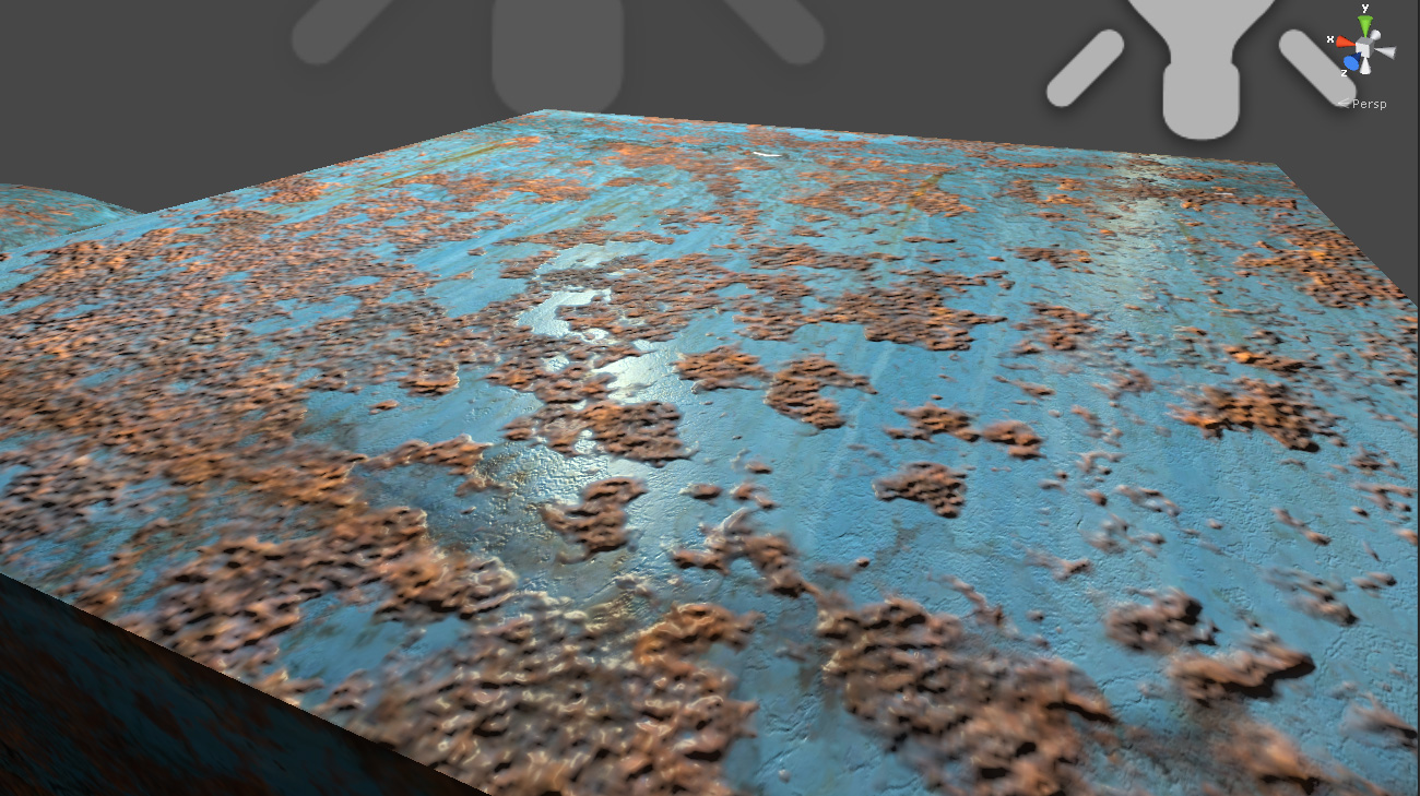 Rusted Metal Shader From Blender « UnityCoder – Unity3D